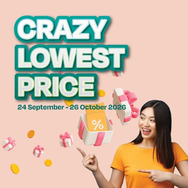 Crazy Lowest Price promotion