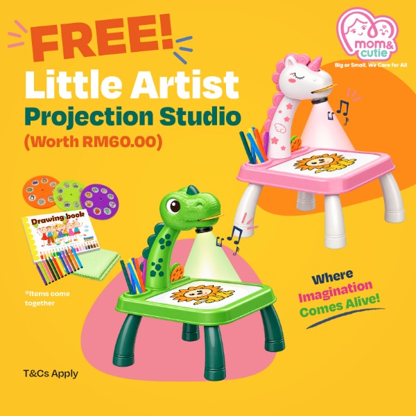 FREE Little Artist Projection Studio promotion